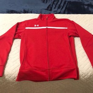Red Under Armor- Protect this house jacket